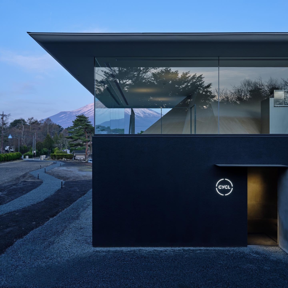 日本山梨縣的桑拿建築CYCL