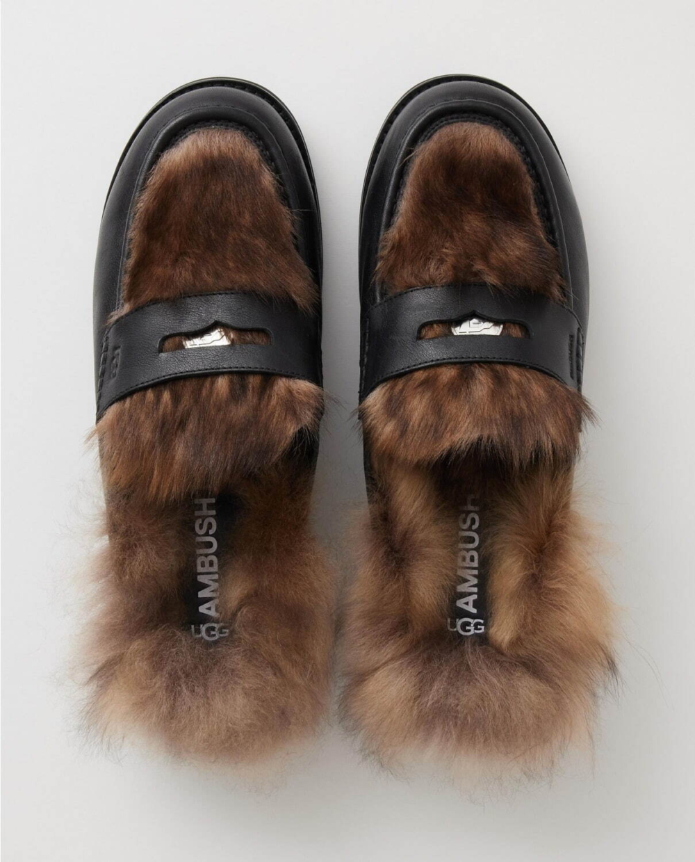 Ambush × UGG毛茸茸loafers