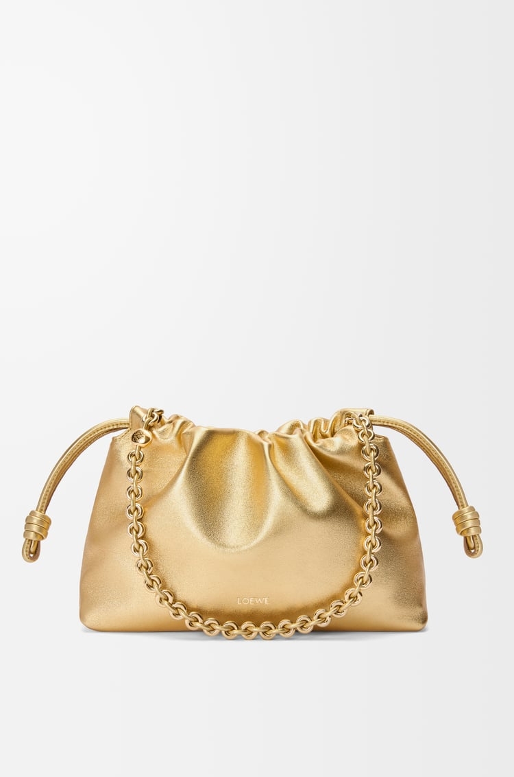 LOEWE中型層壓小羊皮Flamenco Purse