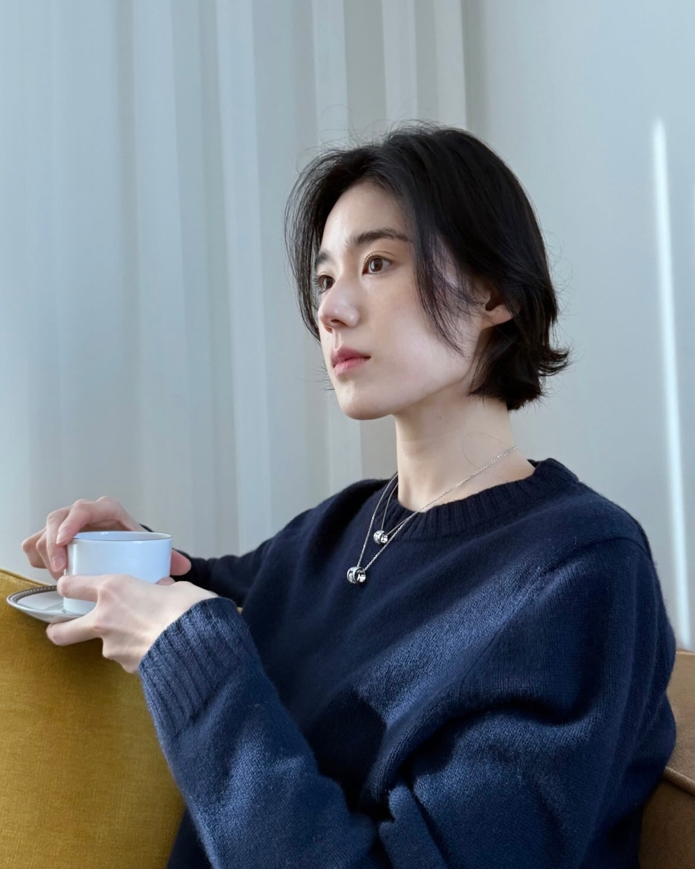 韓國女星短髮造型#2 鄭恩彩