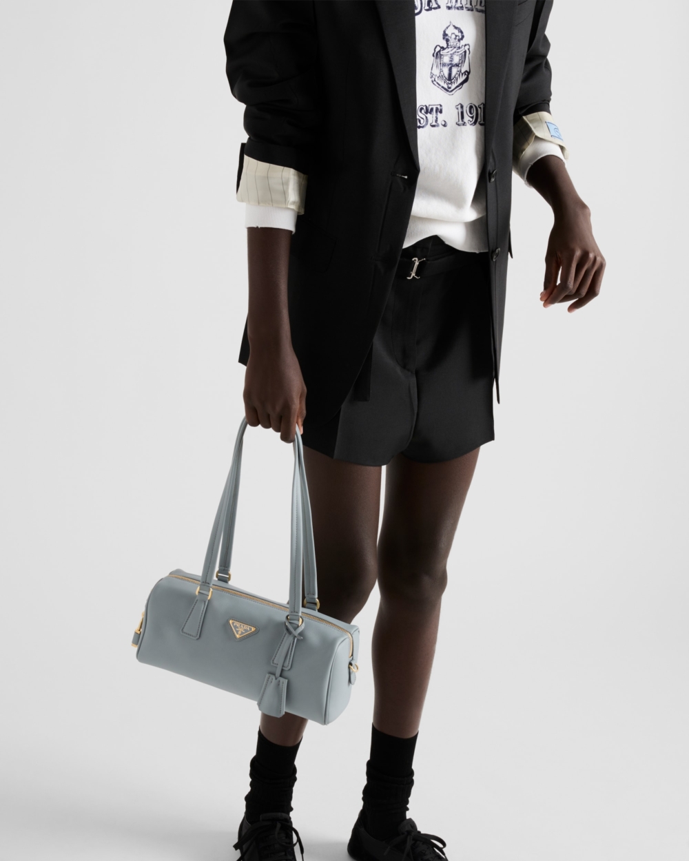 Prada 皮革手挽袋