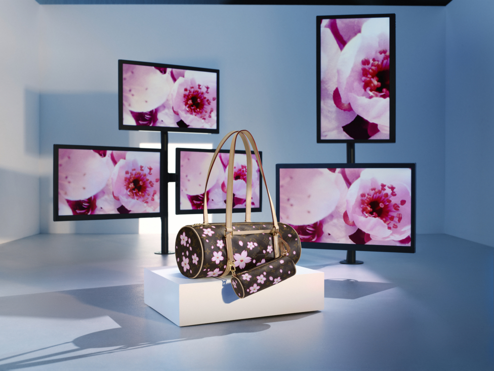 Louis Vuitton × Murakami藝術聯名以日本櫻花為主題