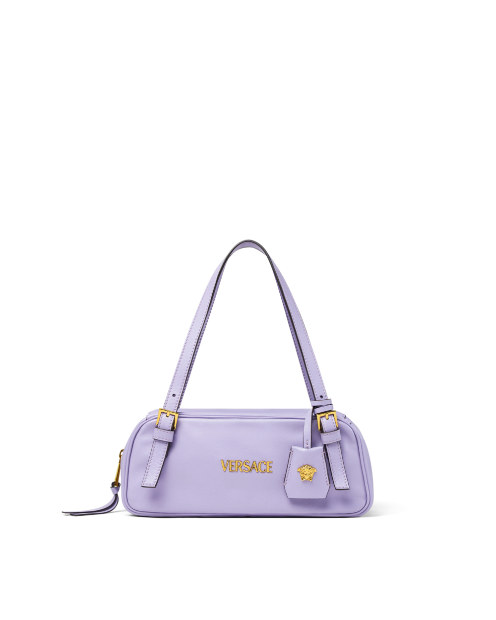 Versace Tag 保齡球單肩包
