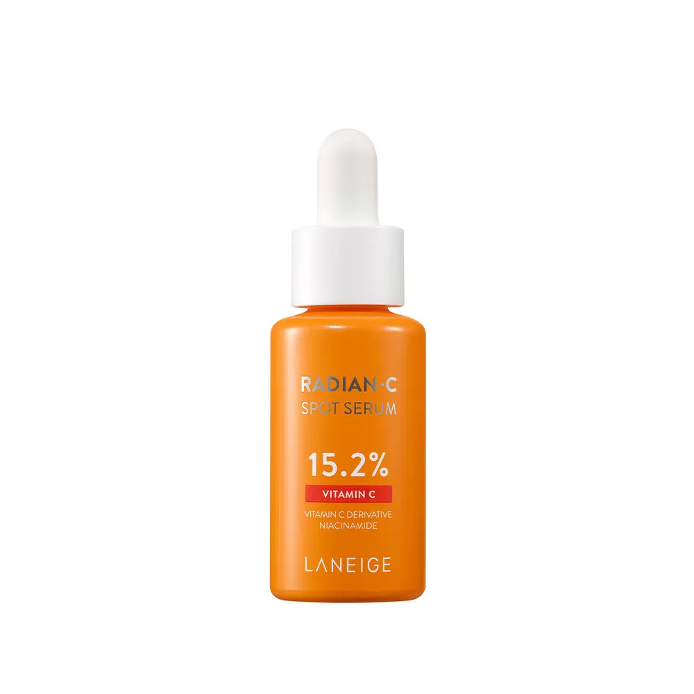 Laneige:15.2%維C抗氧淨白淡斑精華Spot Serum 15.2% 。