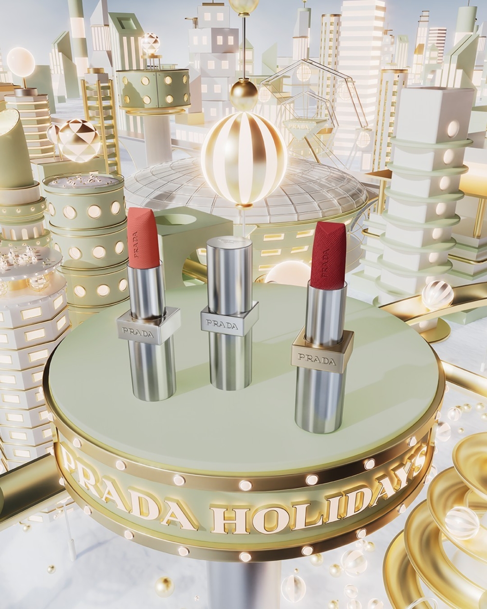 Prada與L'Oréal Paris巴黎萊雅合作，進軍高端美容市場
