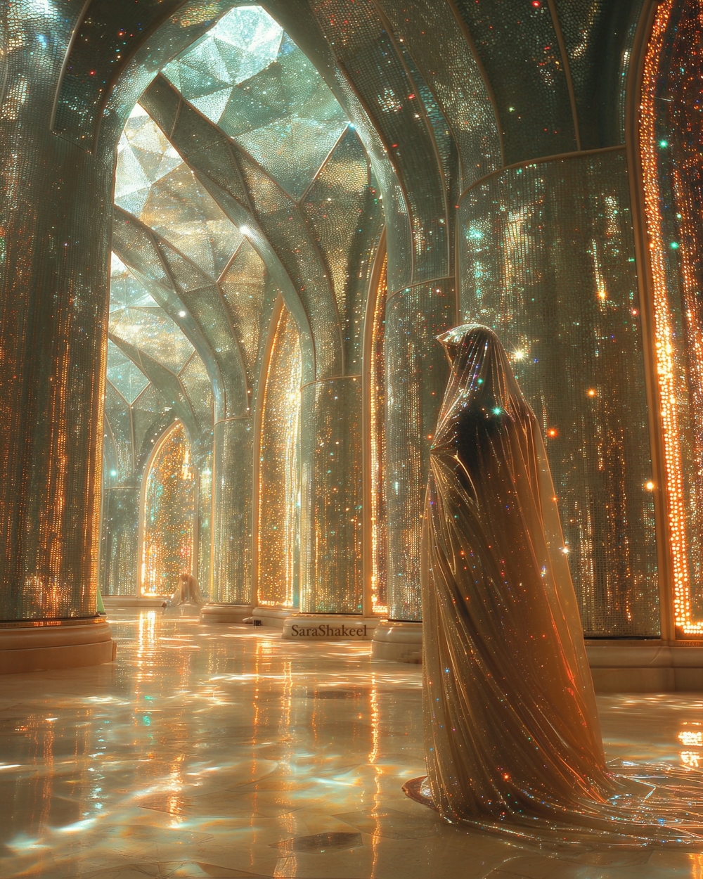 Shakeel的藝術風格既現代又富有神秘感