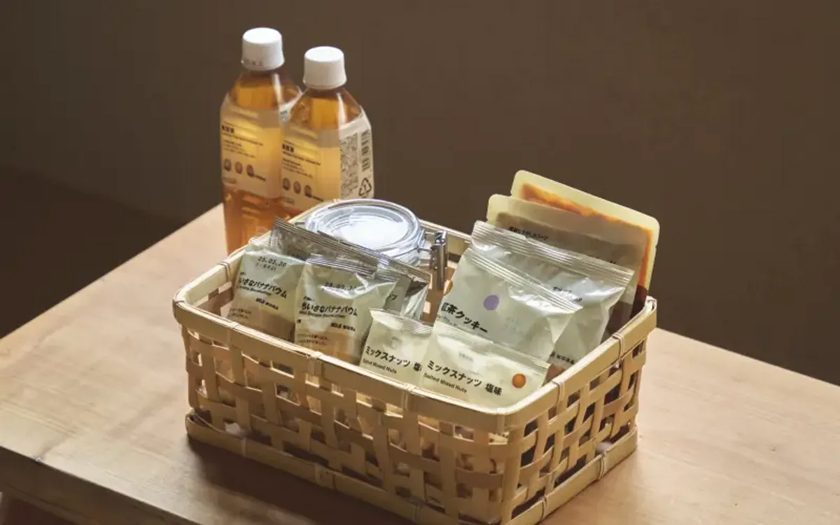 巧妙地將吉野的當地食材與無印良品的簡約美學相融合