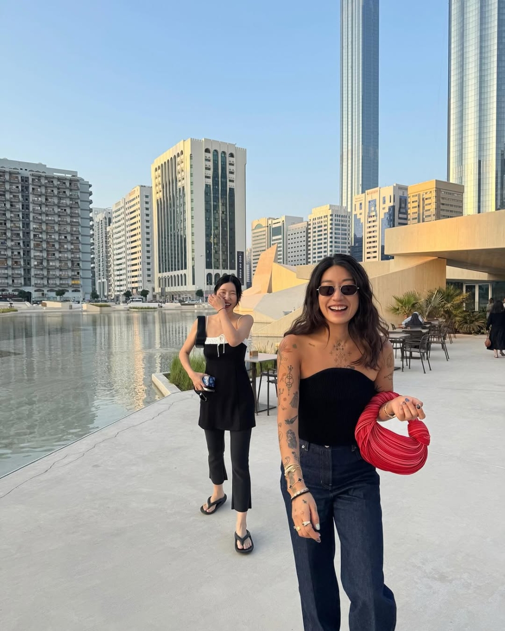 Tubular Jodie Mini Leather Tote Bag