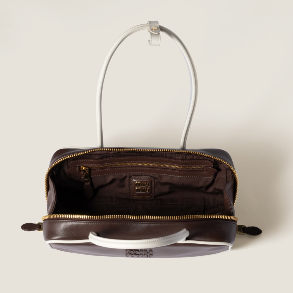 Miu Miu Beau 皮革手袋