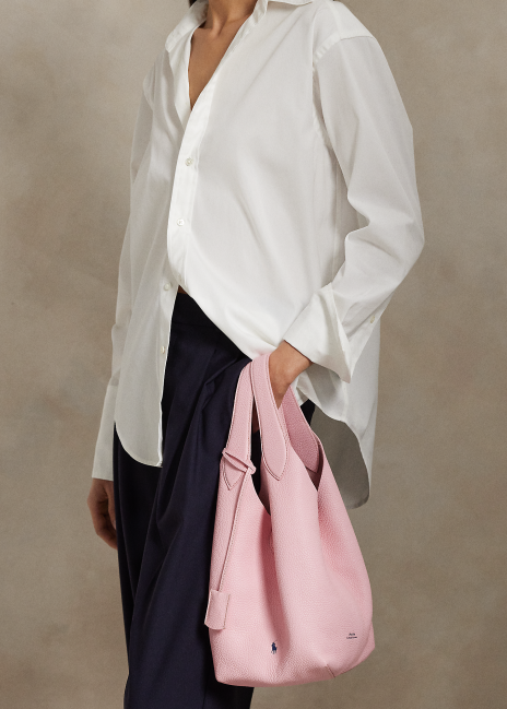 Polo Play系列系列選用了義大利荔枝紋皮革