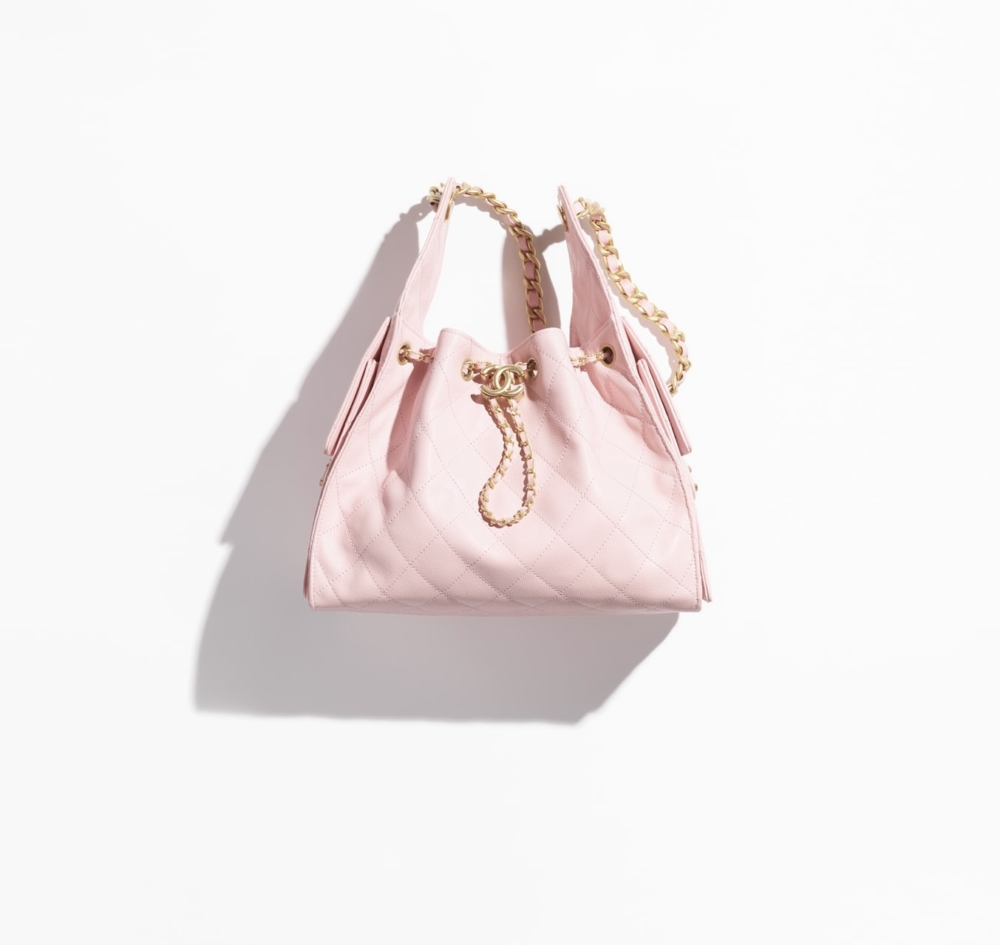 CHANEL 25小型包-粉色