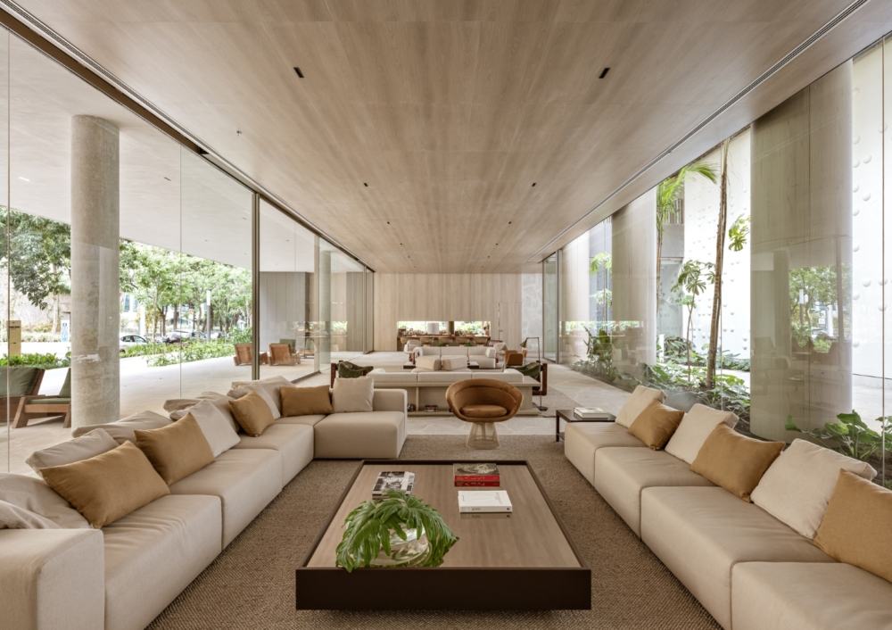 室內設計和建築結構由Studio Arthur Casas設計。