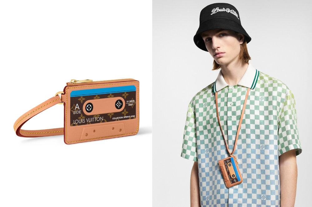 Louis Vuitton卡式錄音帶卡夾