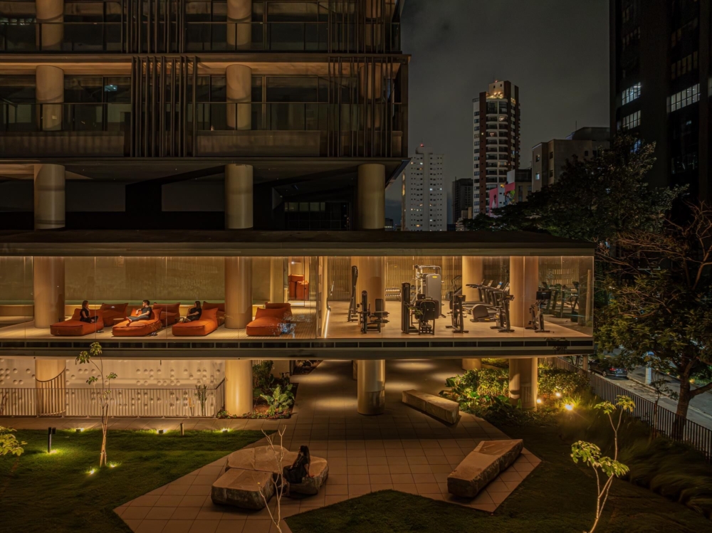 位於巴西聖保羅的Pulso Hotel。