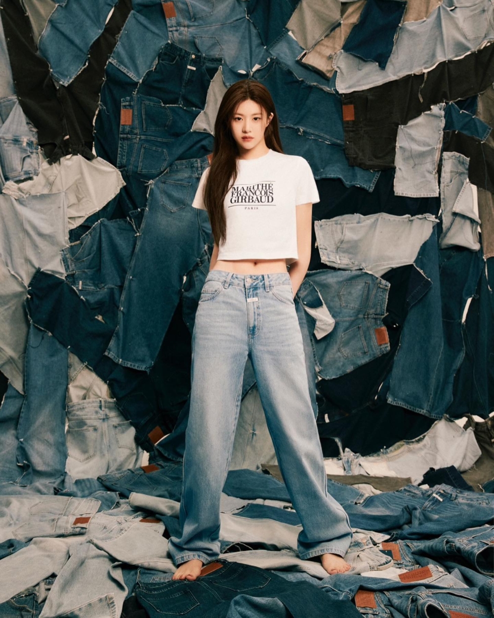 短版上衣讓身材比例更好