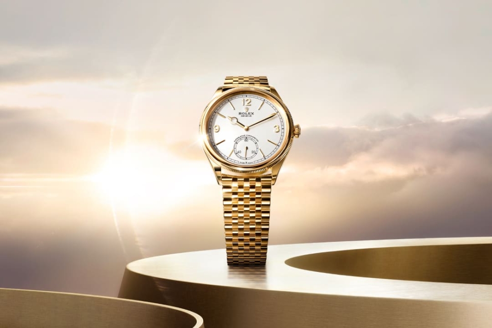 Rolex 1908 39毫米,18K黃金,磨光效果