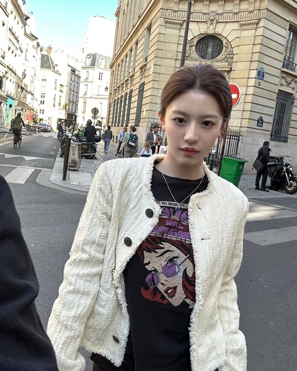 更具休閒感的類似外套也可以很率性