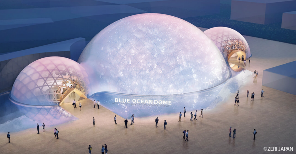 民間企業館「Blue Ocean Dome」