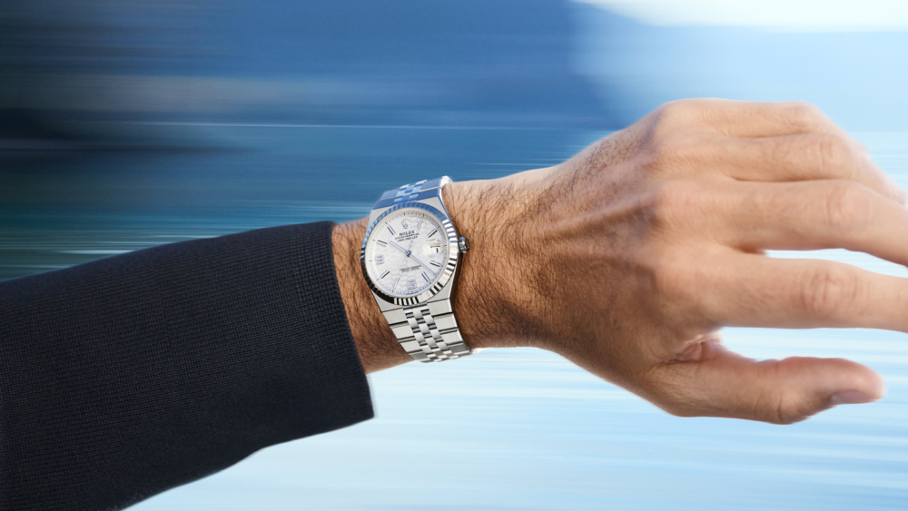 Rolex Land-Dweller 白色 Rolesor錶殼