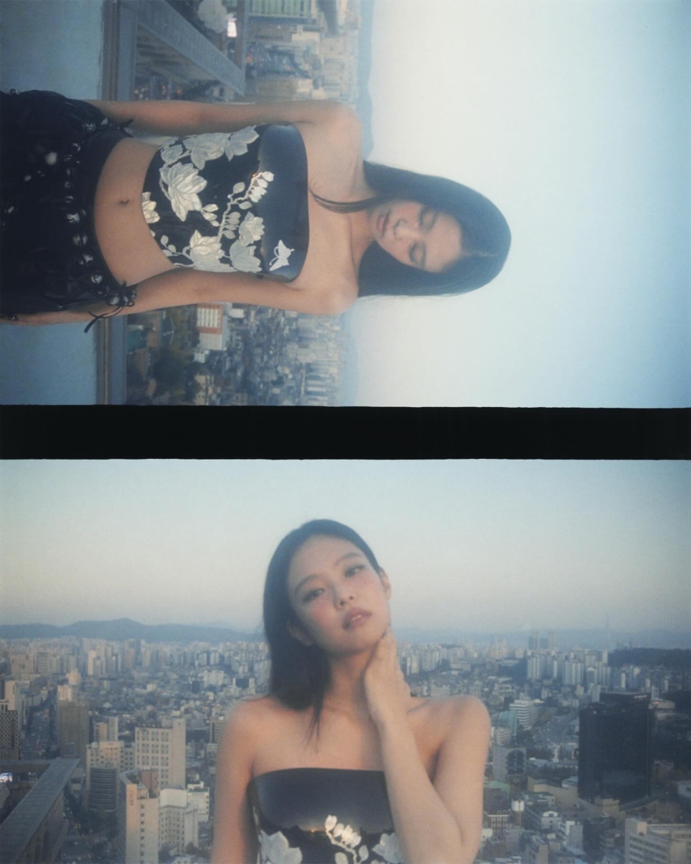 黑色3D列印胸衣（Bustier）