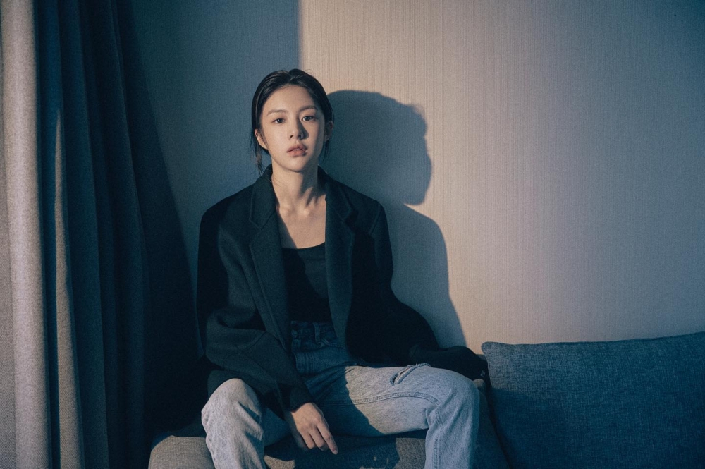 廓形西裝外套也是搭配的好幫手