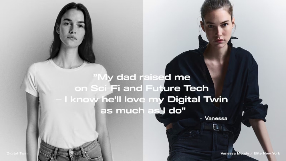 H&M 打造 AI 數位雙胞胎模特兒計劃