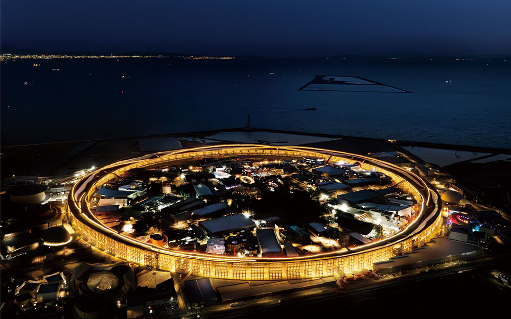 2025年大阪世博會的象徵建築「大屋頂環」