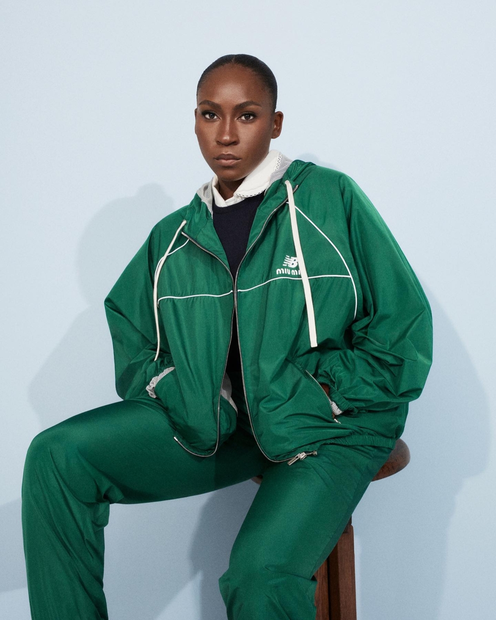 Miu Miu × New Balance × Coco Gauff 聯名