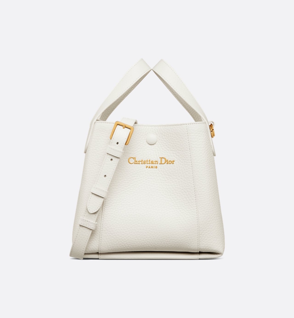 Dior Signature水桶包-白色