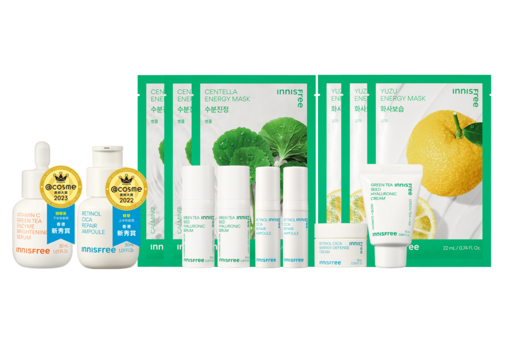 INNISFREE早C晚A入門套裝
