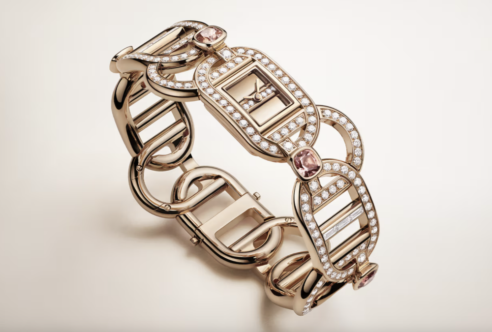 Hermès Maillon Libre Watch & Brochee