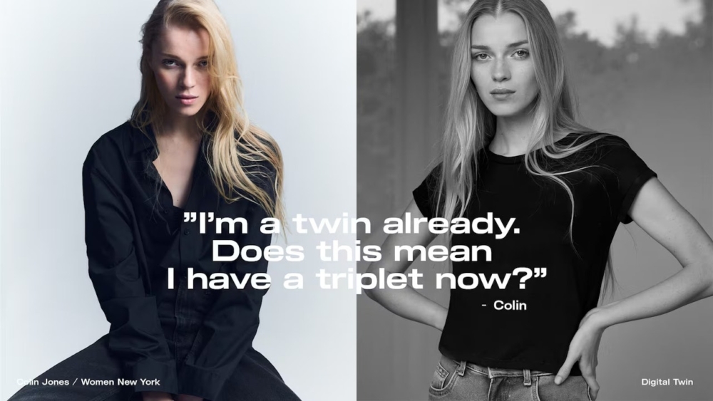 H&M 打造 AI 數位雙胞胎模特兒計劃