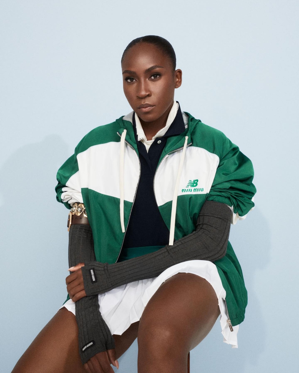 Miu Miu × New Balance × Coco Gauff 聯名