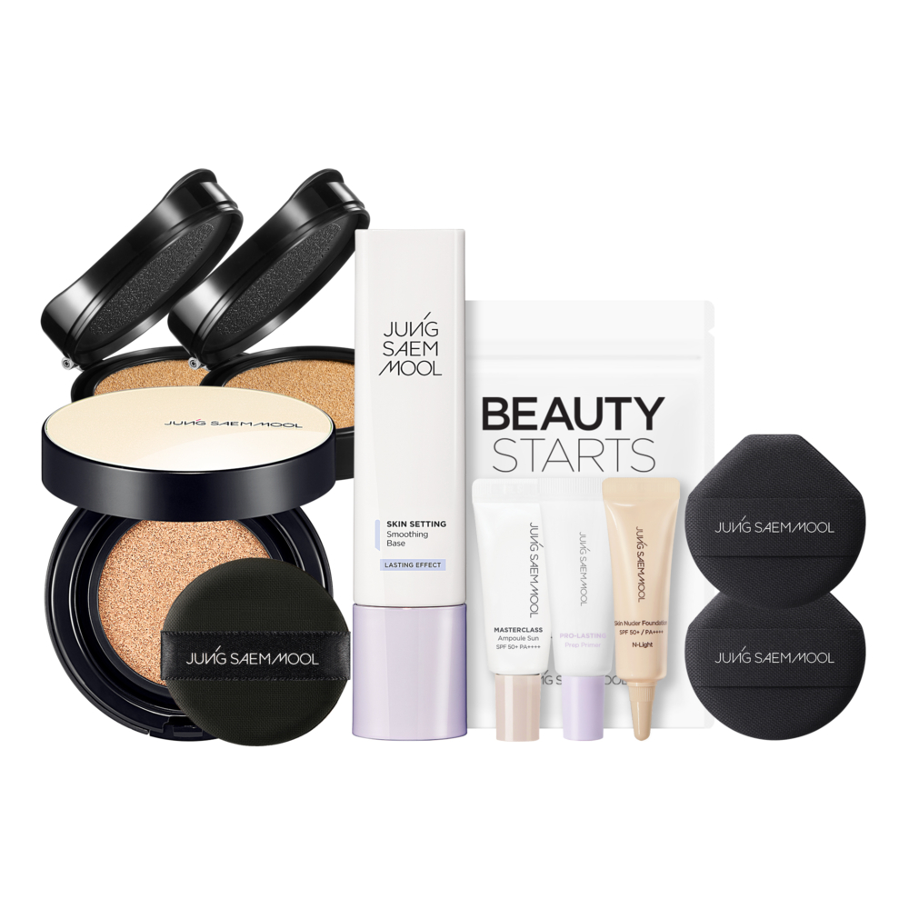 Jung Saem Mool Beauty持久亮肌妝前氣墊套裝