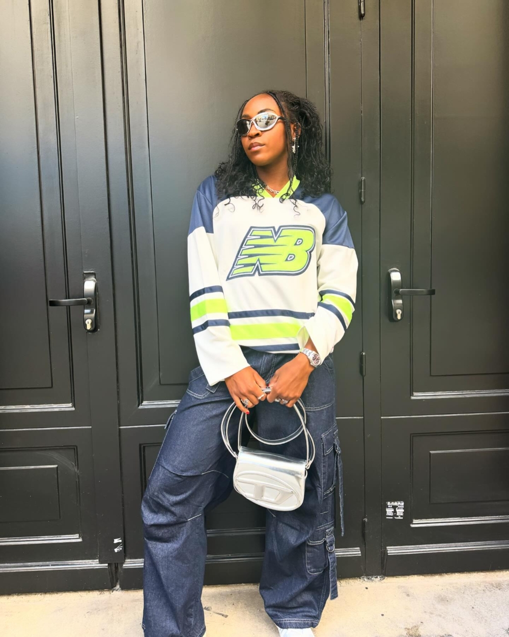 對時尚的熱情也反映在她的穿搭品味上