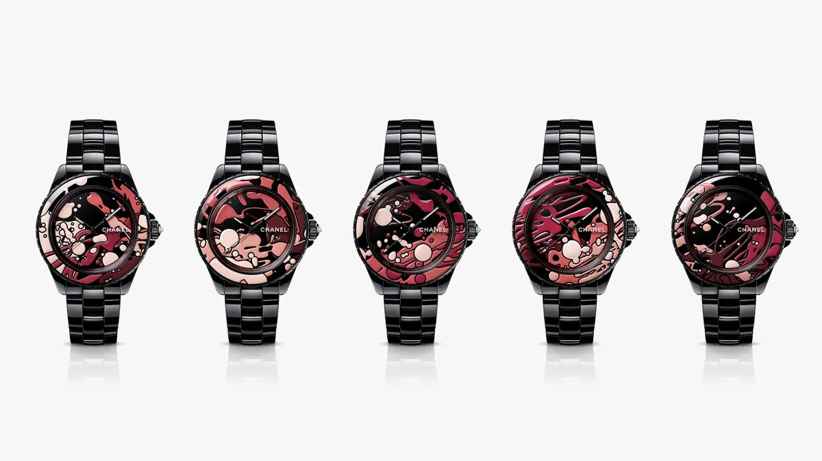 CHANEL J12 Box Dripping Art