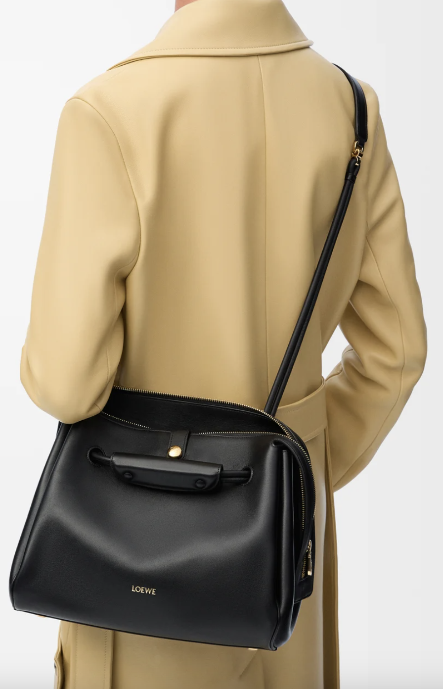 中型 Madrid 柔軟小牛皮包款