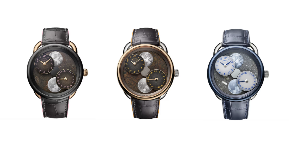 Hermès Arceau l’heure de la lune