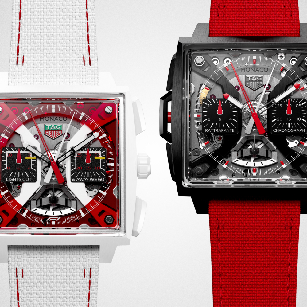  TAG Heuer Monaco雙追針計時腕錶F1®限量版