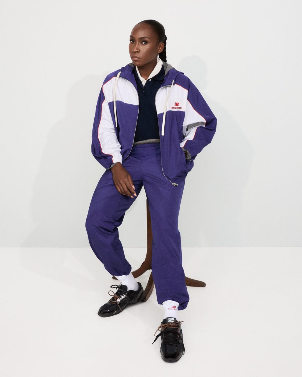 Miu Miu × New Balance × Coco Gauff 聯名