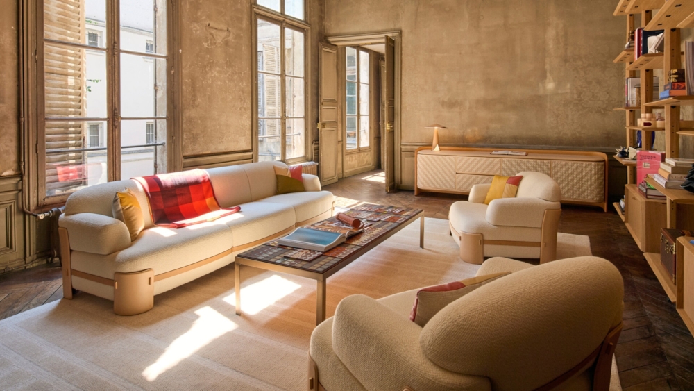 Louis Vuitton於米蘭的Palazzo Serbelloni(塞爾貝洛尼宮)展出其最新家居系列