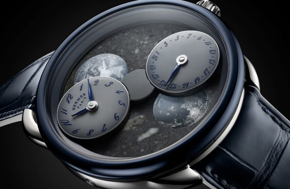 Hermès Arceau l’heure de la lune