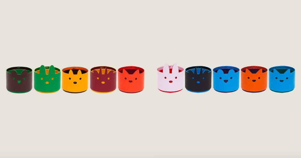 愛馬仕 petit h「動物造型收納盒五件套」