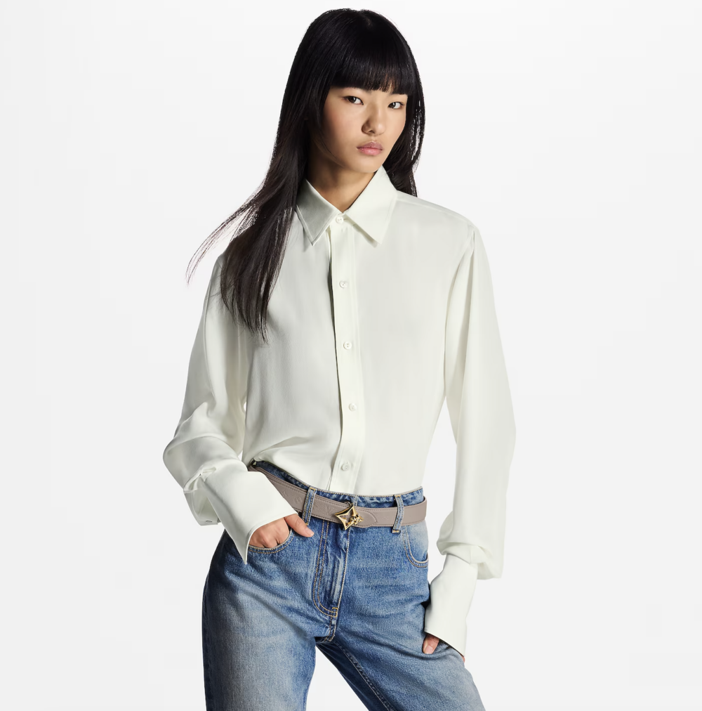 Louis Vuitton LV Flowergram Ard 30毫米雙面皮帶