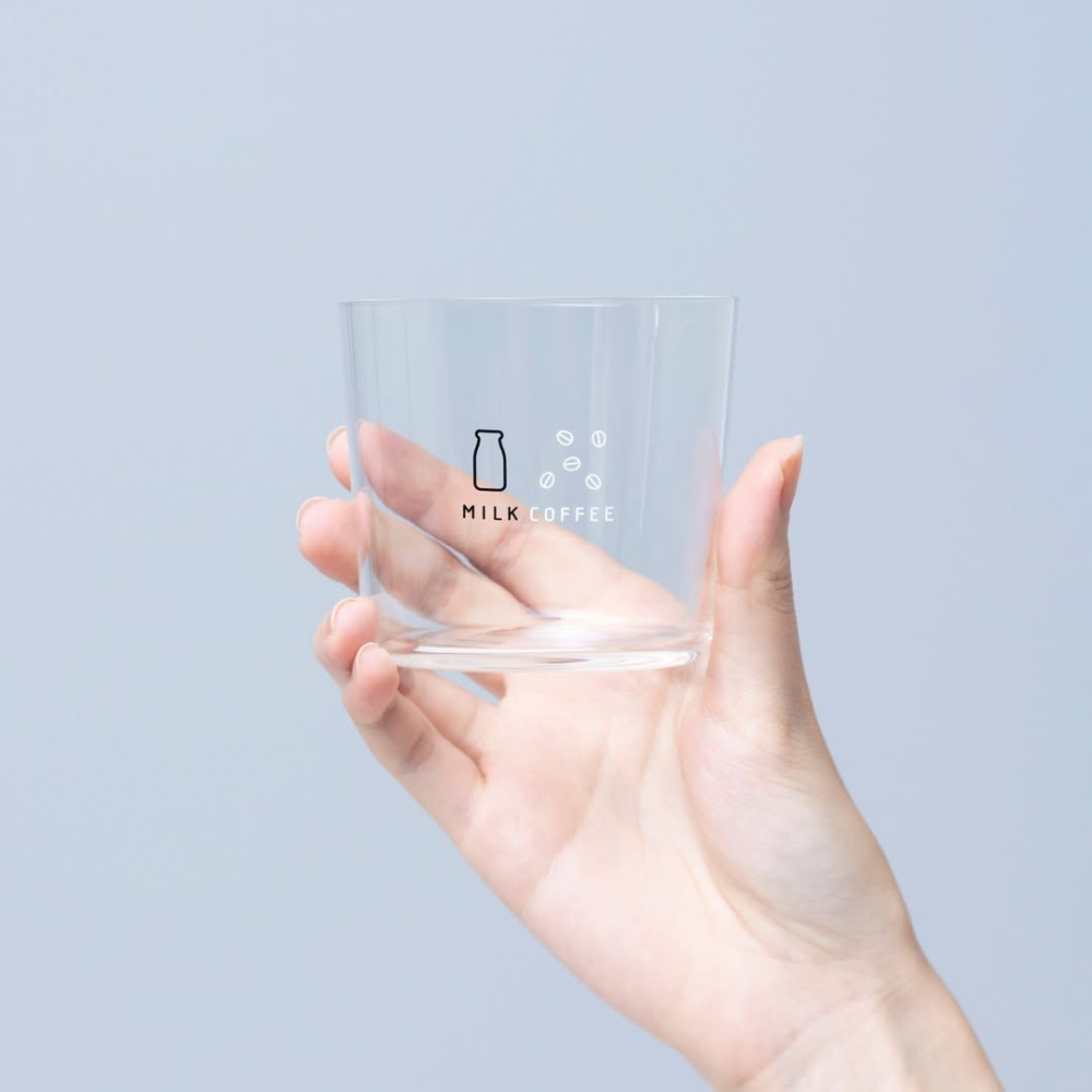 「咖啡牛奶玻璃杯」