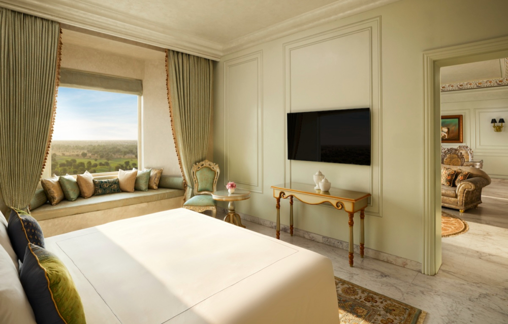 室內設計融合印度傳統工藝。