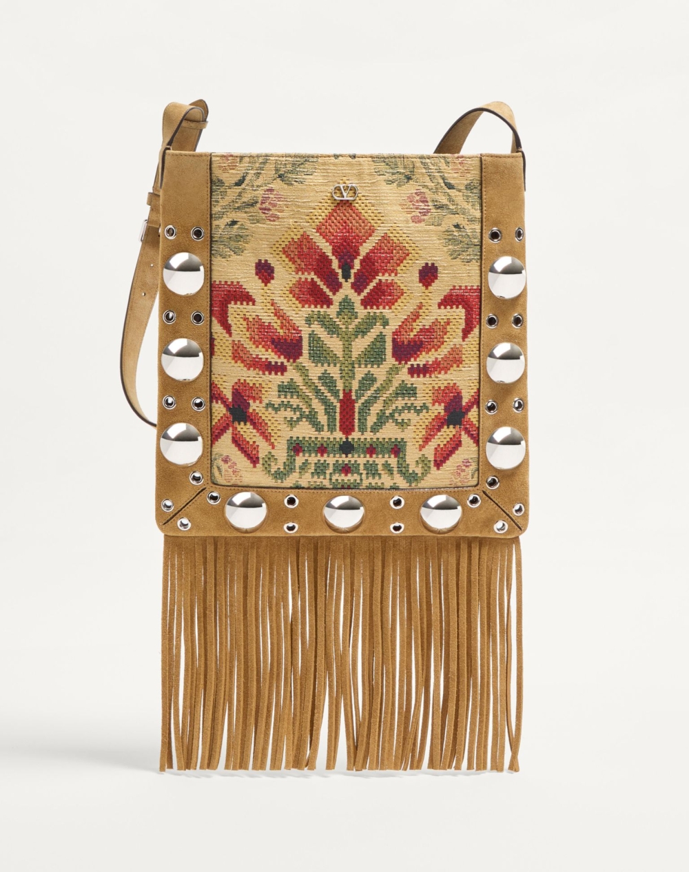 以民族風織錦刺繡為主視覺。