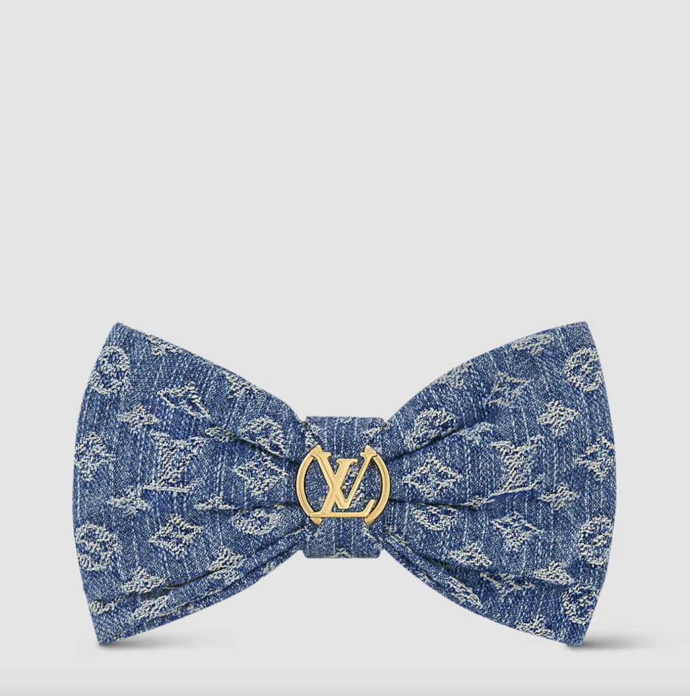 Louis Vuitton Milky Denim 髮夾