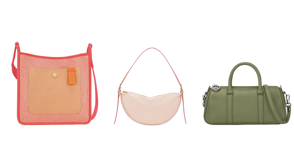 Longchamp Le Foulonné S 斜背袋、Smoothie M斜背袋、Daylong M手提袋