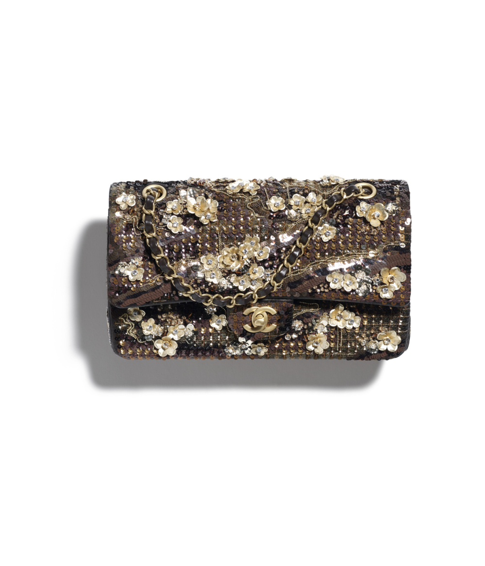 CHANEL 2025 工坊系列CHANEL 珠飾刺繡 11.12 翻蓋包